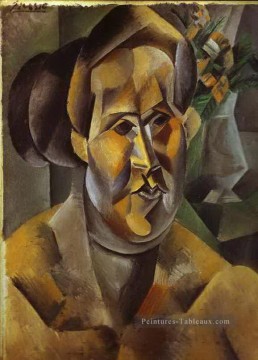 Cubisme œuvres - Portrait de Fernarde 1909 cubiste